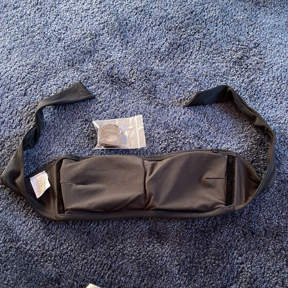 Host Pick! NWOT J. Crew black bikini top (one strap available) in small. - Picture 2 of 4